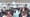 pessoas na feira